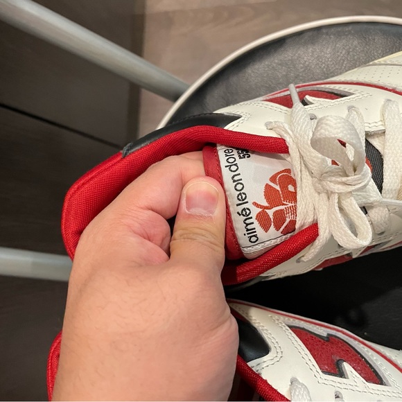 New Balance 550 Aime Leon Dore White Red - Picture 5 of 8